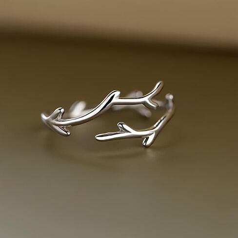 Simple Elegant Adjustable Open Personality Ring for Women and Men Parties Vacations Banquets Weddings Daily Casual Wear Versatile Jewelry in Saudi Arabia