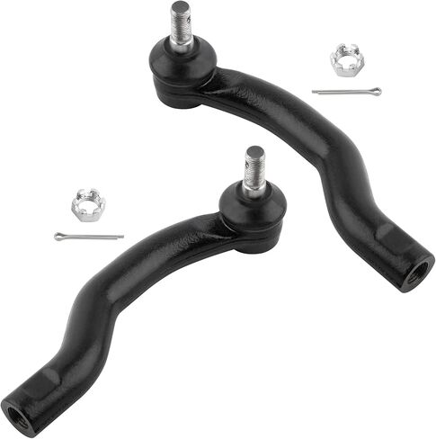BOXI (Set of 4) Front Inner + Outer Tie Rods Fit for Toyota Rav4 2006 2007 2008 2009 2010 2011 2012 2013 2014 2015 2016 2017 2018 | Replaces ES800053 ES800054 EV800328 in Saudi Arabia
