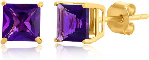 MAX + STONE 10k White Gold 5mm Princess Cut in Saudi Arabia