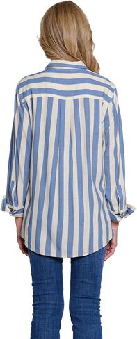 MULTIPLES Womens Clothing |Three Quarters Sleeve Button Front Hi-Lo Shirt | Dressy & Casual Clothing for Women in Saudi Arabia
