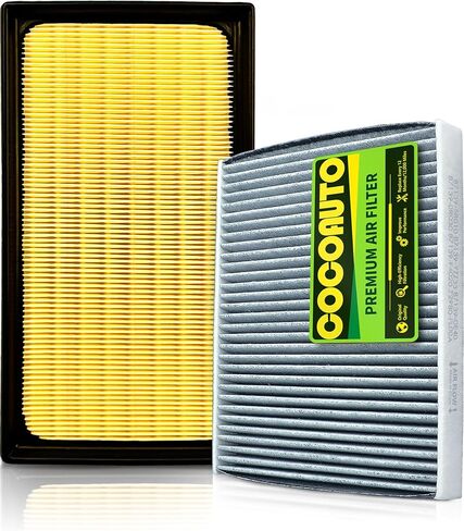Engine & Cabin Air Filter Kit for Corolla Cross SUV Hybrid 2.0L (2023-2026), Prius Hybrid 2.0L Only (2023-2026), Fits Prius Prime PHEV, 1780124040, CA12654, 871390E040 in Saudi Arabia