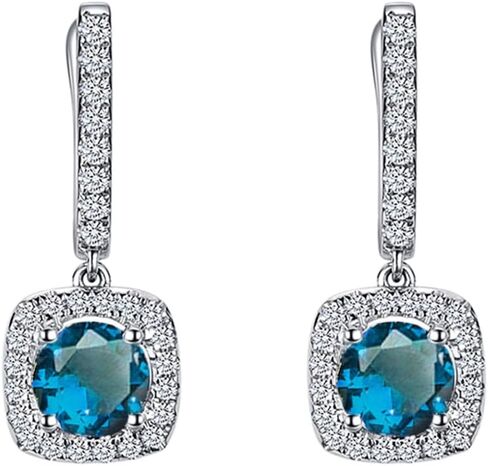 Gorgeous Women Wedding Earrings with Brilliant Cubic Zirconia in Kuwait