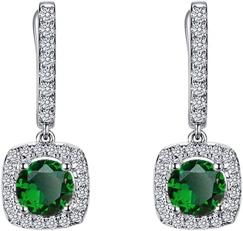 Gorgeous Women Wedding Earrings with Brilliant Cubic Zirconia in Kuwait
