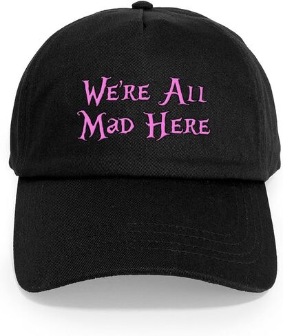 CafePress We're All Mad Here Alice Cap Adjustable Baseball Cap in Saudi Arabia