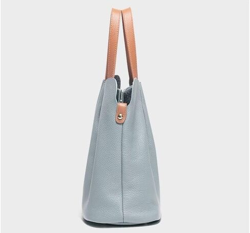 Genuine Leather Crossbody Bag for Women - Convertible Shoulder Tote Messenger Purse with Inner Pocket for Travel Daily Use in Saudi Arabia