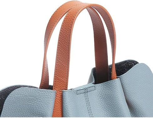 Genuine Leather Crossbody Bag for Women - Convertible Shoulder Tote Messenger Purse with Inner Pocket for Travel Daily Use in Saudi Arabia