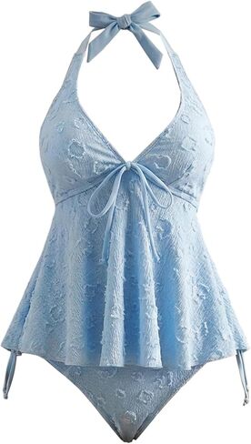 طقم Verdusa للسيدات قطعتين من قطعتين من قطع علوية بيبي دول منسوجة مع ملابس سباحة داخلية in Kuwait