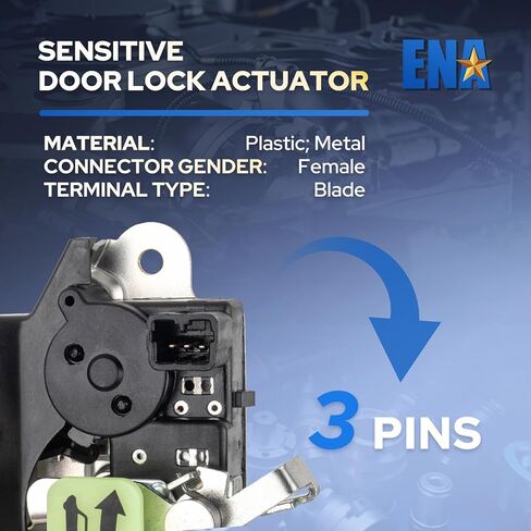 ENA Power Door Lid Lock Latch Actuator Assembly Rear Liftgate Trunk Compatible with Kia Optima 2011 2012 2013 2014 2015 Replacement for 81230-2T001 812302T001 812302T000 81230-2T000 in Saudi Arabia