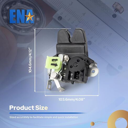 ENA Power Door Lid Lock Latch Actuator Assembly Rear Liftgate Trunk Compatible with Kia Optima 2011 2012 2013 2014 2015 Replacement for 81230-2T001 812302T001 812302T000 81230-2T000 in Saudi Arabia