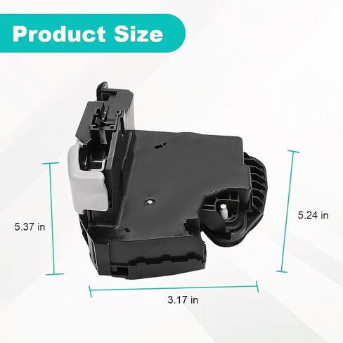Front Right Passenger Side Door Lock Actuator Latch Assembly Compatible with Chevy Suburban Tahoe Silverado 1500 GMC Yukon XL Sierra 1500 Buick Enclave 2014-2022 Replacement for 13516685 in Kuwait