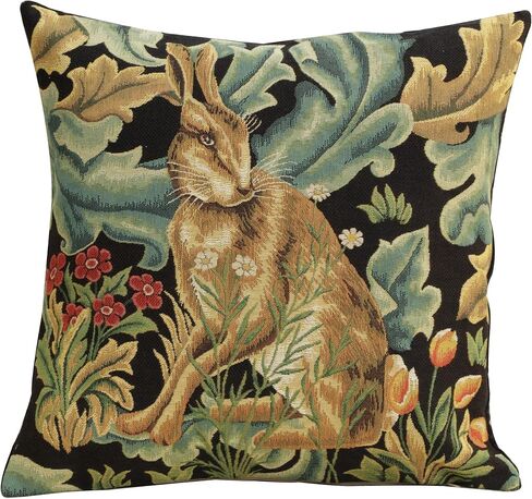 Charlotte Home Furnishings Throw Pillow Covers Decorative Boho Pillow Covers for Couch Living Room Blue Tree Square Pillow Cases 18x18 in European Cotton Jacquard Woven for Cozy Bedroom Decor in Saudi Arabia
