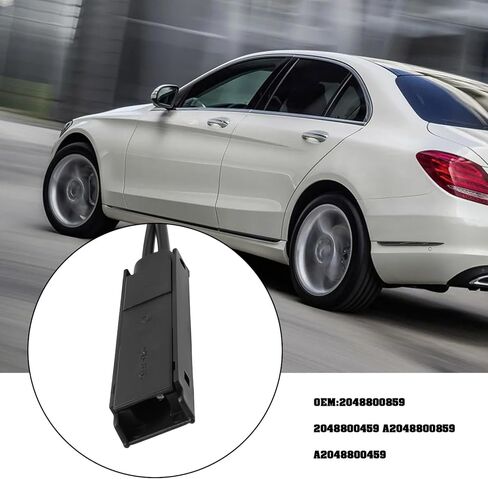 Car Hood Latch Lock Bonnet Release Cable 2048800859 2048800459 Compatible with Mercedes-Benz C250 2012-2015 in Saudi Arabia