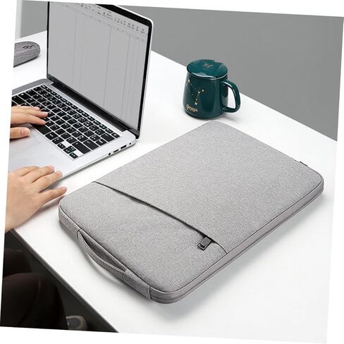 Laptop Sleeve Protective Cover 13.3 Inch Polyester Laptop Bag Pocket for Ultrabook Pro Lightweight for Travel and Office Use in Saudi Arabia