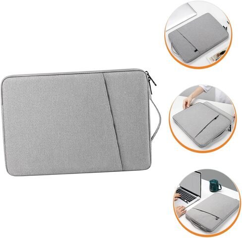 Laptop Sleeve Protective Cover 13.3 Inch Polyester Laptop Bag Pocket for Ultrabook Pro Lightweight for Travel and Office Use in Saudi Arabia
