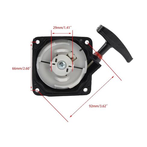 Recoil Pull Starter Compatible with Earthquake E43 33cc 43cc 47cc 49cc 50cc Engine Pocket Bike Dirt Bike Quad Mini Chopper Scooter in Kuwait