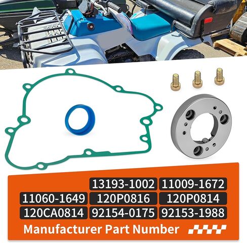 كاتب مخلب طريقة واحدة تحمل طوقا مجموعة مسامير لكاواساكي بايو 220 250 KLF220 KLF250 1988-2011 13193-1002 11060-1649 11009-1672 in Saudi Arabia