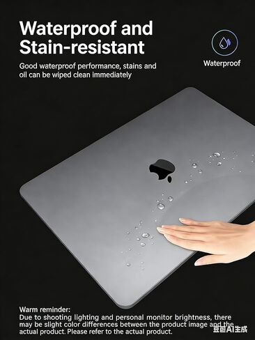 4-in-1 Clear Full Body Protector for MacBook Pro 13.3 Inch Model A1706 A1708 Anti-Scratch Thin Skin Cover in Saudi Arabia