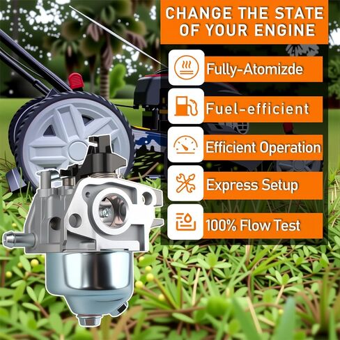 133-9900 Carburetor Fits for Toro 20372 20373 20374 20381 20383 20384 22in Recycler TXP 159cc Walk Behind Lawn Mower - Compatible with 136-7907 127-9145 121-4181 121-0373 in Kuwait