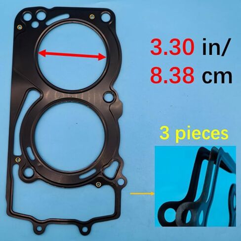 Stator Cover Cylinder Head Gasket for BMW F650GS F800GS 2006-2018 F700GS 2011-2017 F800GT 2013-2016 2018 F800R 2009-2018 F800S 2006-2008 F800ST 2006-2012 Z1163 in Saudi Arabia