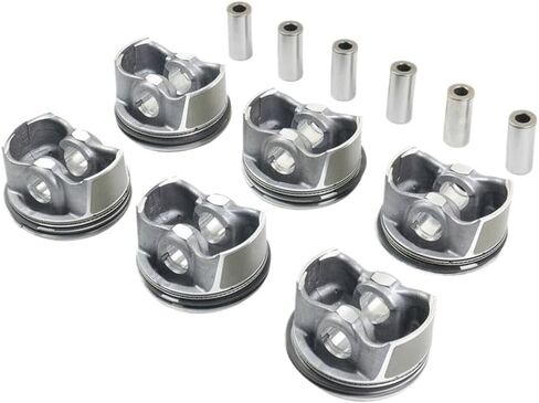 6pcs Piston Rings Set 2720303717 2720304017 A2720301018 Compatible With E CLASS M272 CL203 S204 W211 S211 W212 W203 S203 W204 in Kuwait