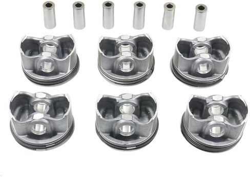 6pcs Piston Rings Set 2720303717 2720304017 A2720301018 Compatible With E CLASS M272 CL203 S204 W211 S211 W212 W203 S203 W204 in Kuwait