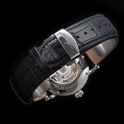 Sugess MoonPhase Master 40mm SU2108SZ ST2108 High Beat 28,800 Bph أوتوماتيكية ميكانيكية للرجال ساعة معصم النورس 1963 in Kuwait