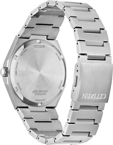 Citizen Men's Eco-Drive Zenshin Three-Hand White Dial Super Titanium Watch 39mm - AW0130-85A in Saudi Arabia