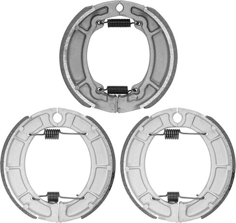 Caltric Front & Rear Brake Shoes Compatible with Yamaha Xt250 Xt-250 Xt 250 1980-1984 New in Saudi Arabia