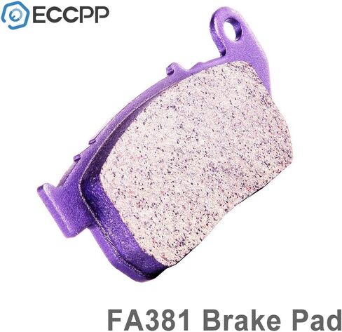 ECCPP Brake Pads Fits for 2004-2008 Sportster 1200 Roadster XL1200R, 2005-2008 Sportster 883 XL883, FA381 Front Brake Pads in Saudi Arabia