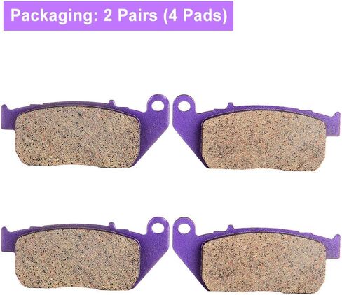 ECCPP Brake Pads Fits for 2004-2008 Sportster 1200 Roadster XL1200R, 2005-2008 Sportster 883 XL883, FA381 Front Brake Pads in Saudi Arabia