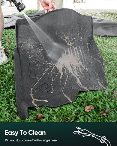 Floor Mats for Chevy Silverado Sierra: 1999-2007 Extended Cab (2007 Classic Only), All Weather Car Accessories Rubber Truck Floor Liners for Chevrolet Silverado & for GMC Sierra 1500 2500 3500 (3PCS) in Kuwait