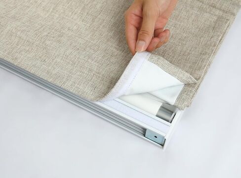 كتان مخلوط بلجيكي 100% ظل روماني معتم بولي كتان 32x64 كتان طبيعي in Kuwait