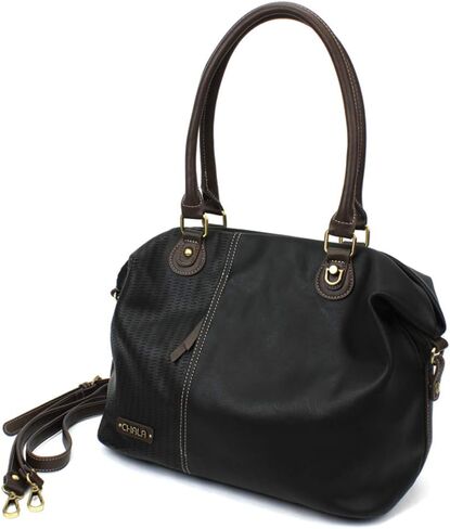 CHALA Laser Cut Crossbody Shoulder bag Tote Bag with adjustable Strap Black (Cat) in Saudi Arabia