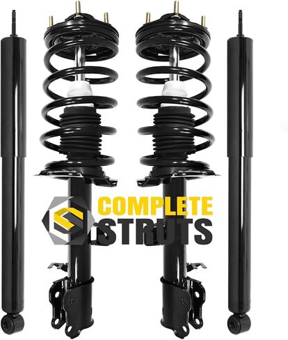 COMPLETESTRUTS - مجموعات دعامة أمامية كاملة مع نوابض لولبية واستبدال ممتص الصدمات الخلفي لسيارة Ford Escape 2001-2007 - مجموعة من 4 قطع in Saudi Arabia