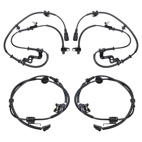 4PC ABS Wheel Speed Sensor Fit for Soul EV 2014-2019,Driver and Passenger Side Turn Signal and Back Up Wiring,Front and Rear Replaces #95671B2050 91920B2000 91920B2100 in Kuwait