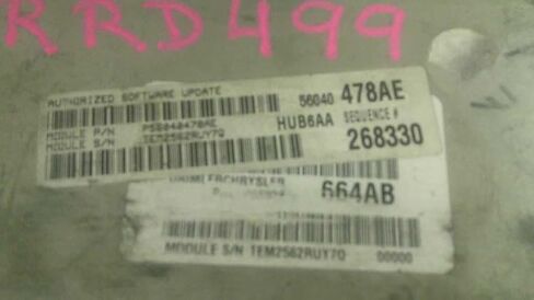 وحدة التحكم في المحرك ECM 5.9L تناسب 03 متوافقة مع دودج 2500 بيك اب P56040478AE 56040478AE in Saudi Arabia