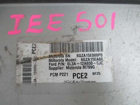 Engine ECM Control Module 06-07 Compatible with Ford F150 Pickup 6L3A-12A650-CJC 6L3A12A650CJC in Saudi Arabia