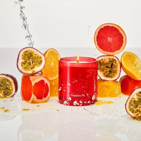 Boy Smells Passion Fruit Candle - 8.5 oz - Citrus Candle with Orange, Passion Fruit, and Blond Woods - Up to 50-Hour Burn - Cotton Wick in Saudi Arabia
