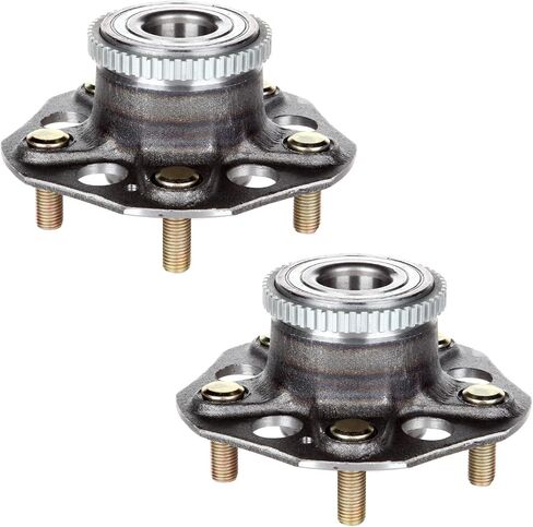 SCITOO 2 x Rear Wheel Bearing and Hub Assembly 1997 1998 1999 2000 2001 for Honda Prelude,W/ABS 5-Lug 512144 2.2L in Saudi Arabia