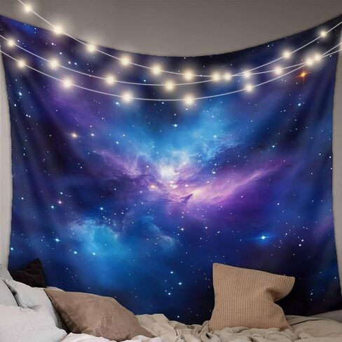 Tapestry Wall Hanging Starry Sky Fantasy Universe Space Room Decor Tapestries for Bedroom Living Room College Dorm Aesthetic Small 39x59 Inch in Saudi Arabia