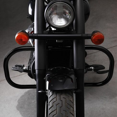 XMT-MOTO 1.25 بوصة قضيب حماية المحرك للطرق السريعة مناسب لطرازات Honda '04-'24 VT750 Shadow AERO '10-'24 VT750 Shadow Phantom نماذج '07-'14 VT750 Shadow Spirit C2 محرك عمود أسود in Saudi Arabia