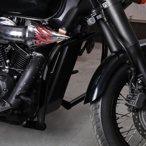 XMT-MOTO 1.25 بوصة قضيب حماية المحرك للطرق السريعة مناسب لطرازات Honda '04-'24 VT750 Shadow AERO '10-'24 VT750 Shadow Phantom نماذج '07-'14 VT750 Shadow Spirit C2 محرك عمود أسود in Saudi Arabia