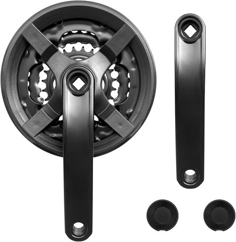 Bike Crankset FC-TY301 42-34-24T for 3x6/7/8Speed Gears Square Taper Set 170MM Crank Arm for Mountain Bike in Kuwait