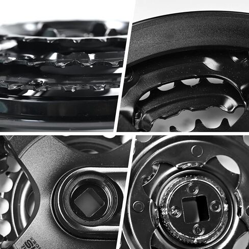 Bike Crankset FC-TY301 42-34-24T for 3x6/7/8Speed Gears Square Taper Set 170MM Crank Arm for Mountain Bike in Kuwait