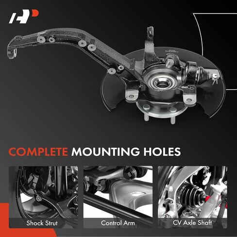 A-Premium Front Right Steering Knuckle & Wheel Bearing Hub Assembly Fit for Honda Accord 1998-2002, L4 2.3L Engine Only, Passenger Side in Saudi Arabia
