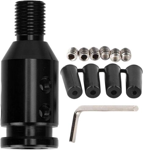 Knobs Shift Knob Adapter Kit, Universal Aluminum Non Threaded Shift Knob Adapter for 12x1.25 in Saudi Arabia