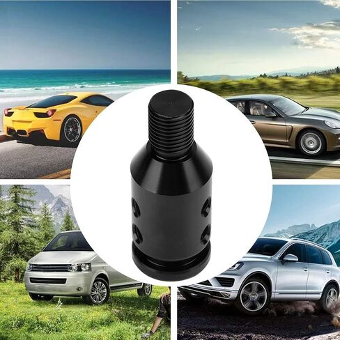 Knobs Shift Knob Adapter Kit, Universal Aluminum Non Threaded Shift Knob Adapter for 12x1.25 in Saudi Arabia