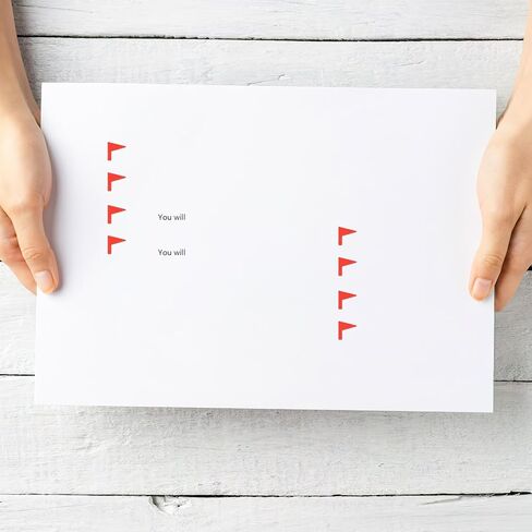 288 قطعة من ملصقات العلم الأحمر ملصقات ذاتية اللصق لعلامة خريطة المخطط للعمل في دراسة السفر in Kuwait