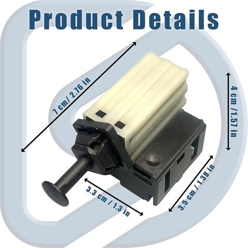 6Pins Brake Stop Light Switch Compatible with Jeep Grand Cherokee/Dodge Durango/Ram 1500 (2010-2013) - Replaces 56029454AA, 56029454AB, 56029454AC, 901-273, SLS-526, K56029454AB in Saudi Arabia