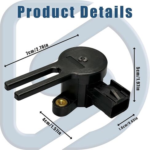Brake Pedal Position Sensor - Compatible with Buick, Chevrolet, GMC, Hummer, Pontiac, Saturn - Replaces 25912943, 25913321, 89060201, SLS391, SLS475, SU8253, 1802-555991 in Saudi Arabia